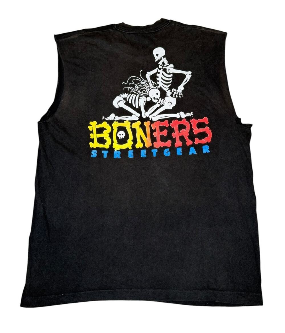 Vintage 90s Boners Streetwear Skeletons Tank Top Shirt
